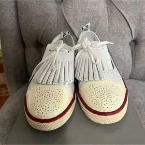 Chanel Tennis Shoes. CREAM COLOR SIZE 6